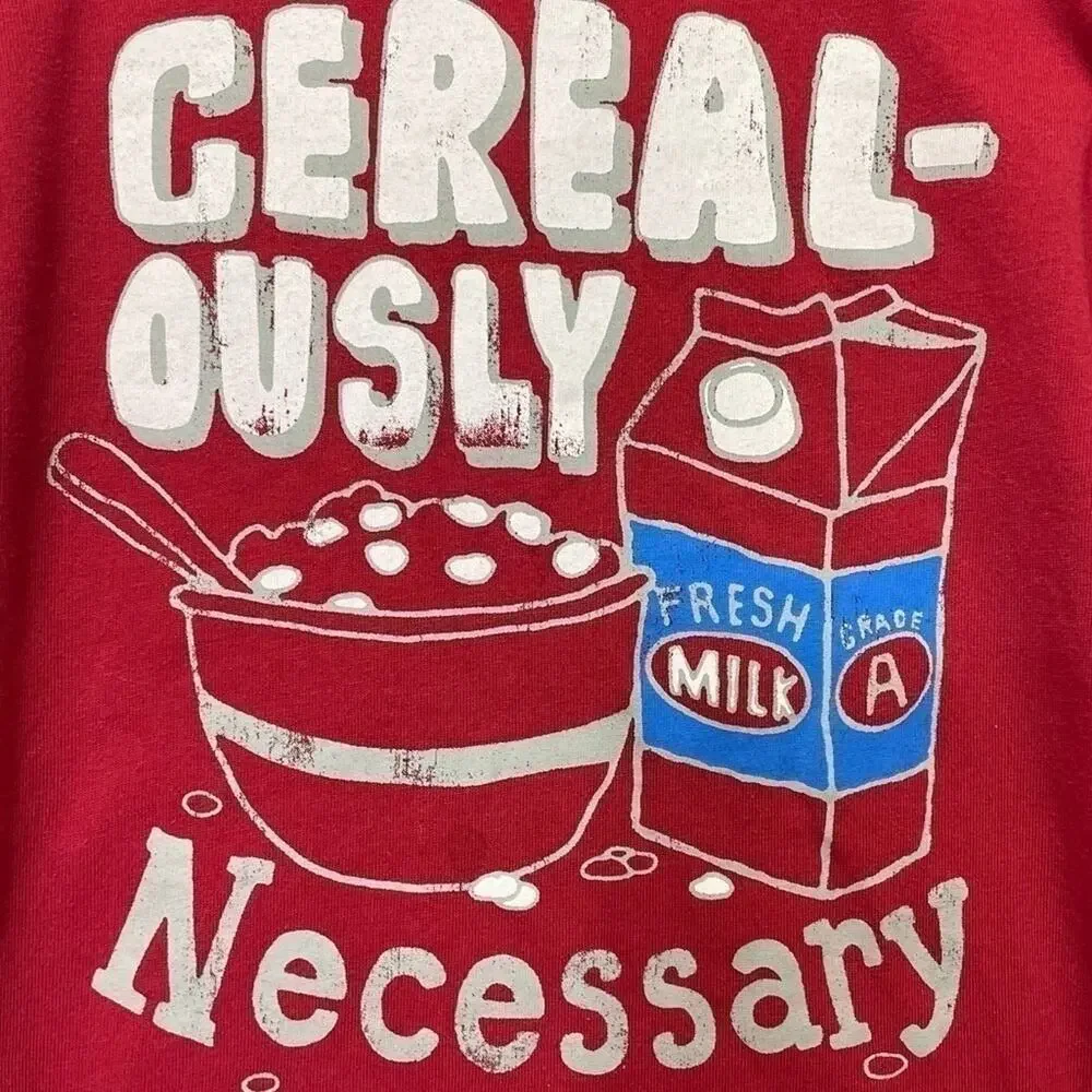 Old Navy Humor Graphic T-shirt Boys size 6-7 long sleeve tee